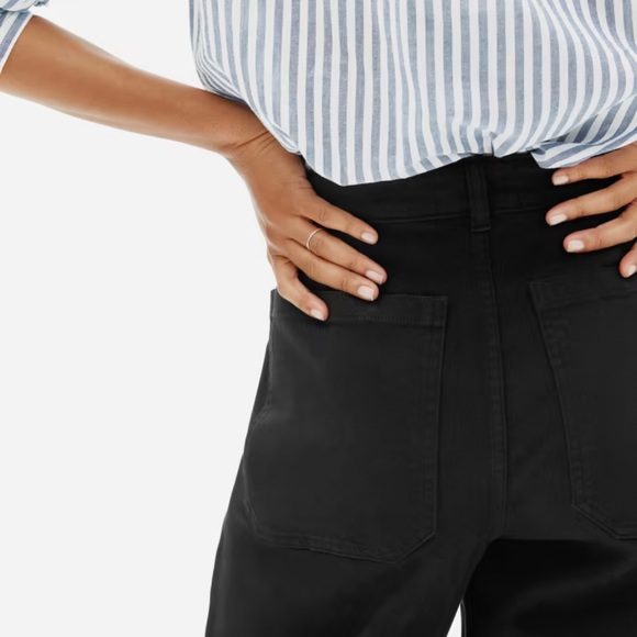 [ ❌ SOLD ] Everlane Black Utility Barrel Pants - Regular (0) - Picture 6 of 12